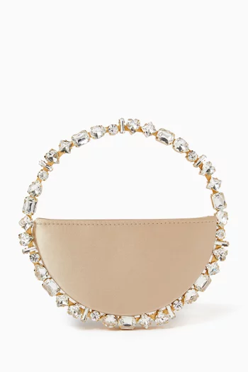 Taliya Eternity Clutch in Satin