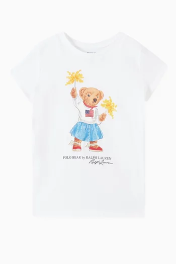 Polo Bear T-shirt in Cotton-jersey