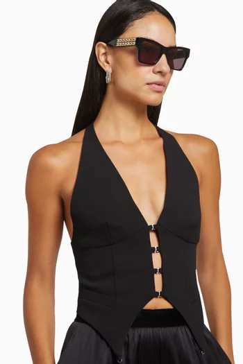 Square Sunglasses in Acetate
