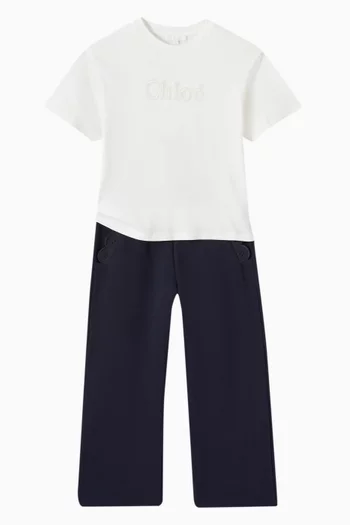 Drawstring Sweatpants in Cotton
