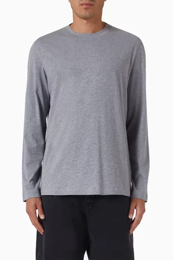 Classic Long-sleeve T-shirt in Cotton-jersey