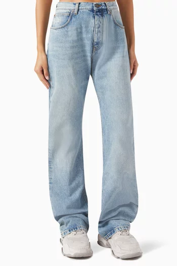 Low-rise Straight-leg Jeans