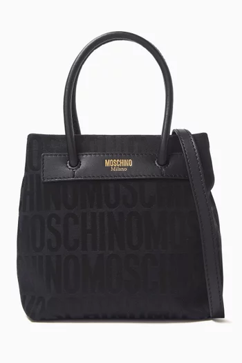 Moschino black tote bag top
