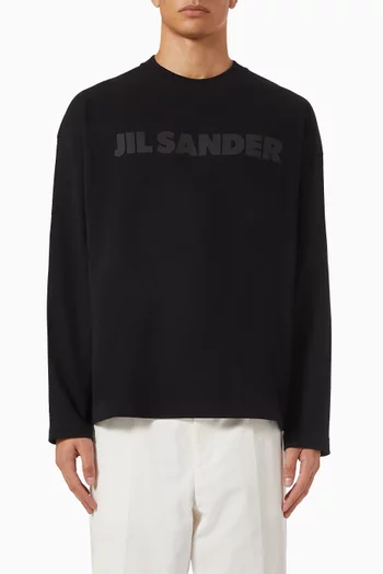 Logo-print T-shirt in Cotton