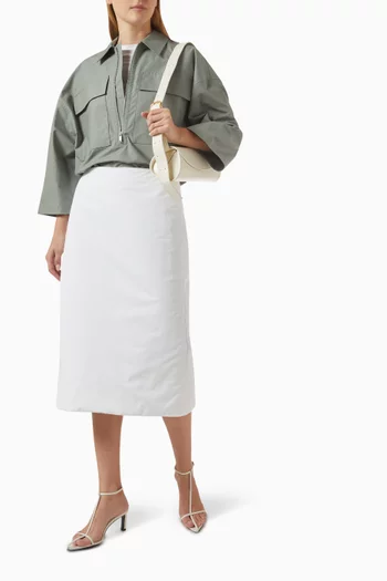 Midi Skirt in Cotton