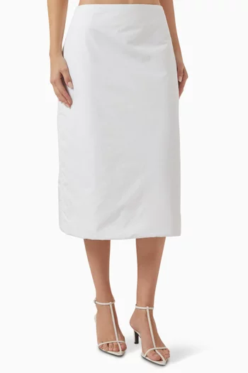 Midi Skirt in Cotton