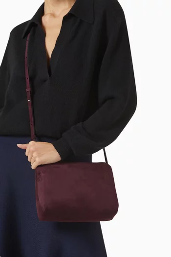 Lina Crossbody Bag in Suede