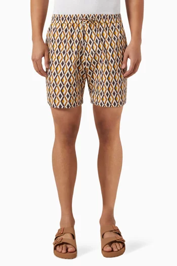 Hydra Resort Shorts in Cotton-poplin