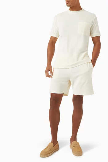 Short-sleeve T-shirt in Organic Cotton Terry