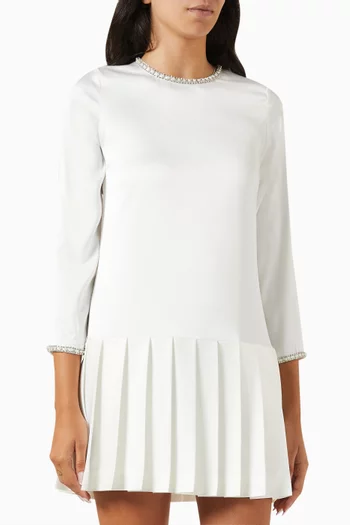 Embellished Mini Dress
