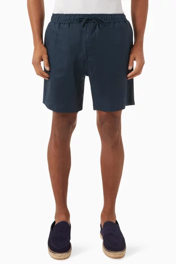Drawstring Shorts in Linen