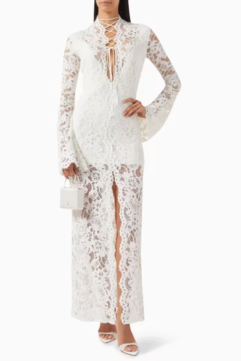 Sally Maxi Dress in Lace