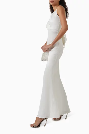 Cynthia Open-back Gown