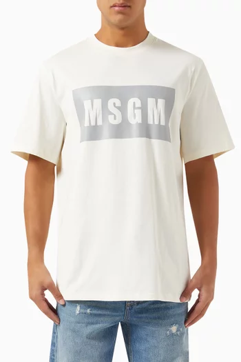 Logo T-shirt in Cotton