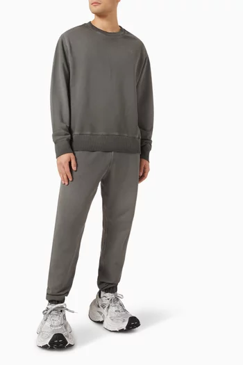 Faded Sweatshirt in Cotton-jersey