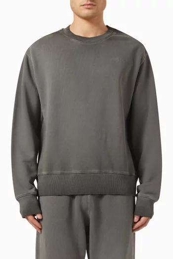 Faded Sweatshirt in Cotton-jersey