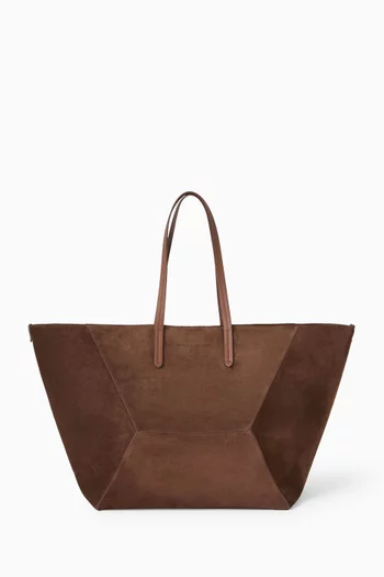 Large BC Duo Tote Bag in Suede