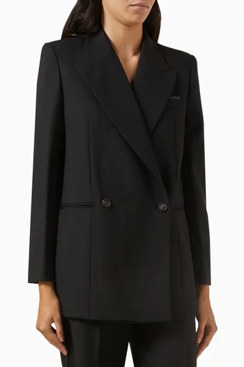 Tailored Blazer in Malfilé Wool