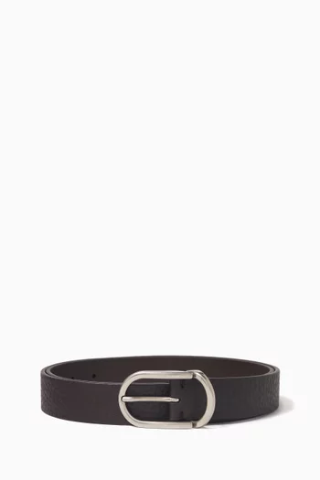 Belt in Grained Leather