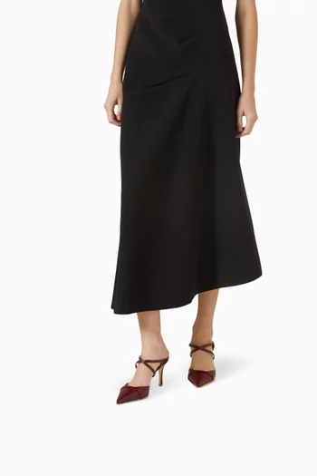 Yoana 80 Mules in Nappa Leather