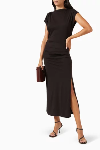 Gabriel Midi Dress in Micromodal