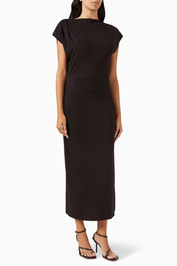 Gabriel Midi Dress in Micromodal