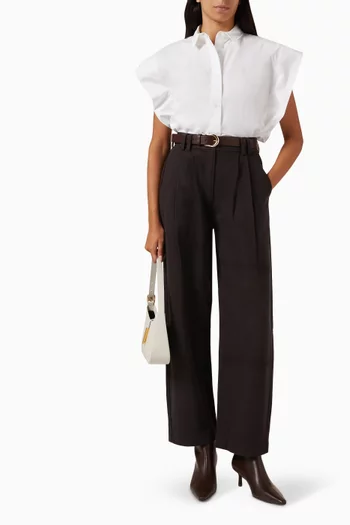 Apollo Pants in Organic Cotton & Linen-blend