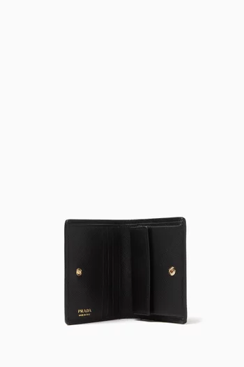 Small Logo Wallet in Re-nylon