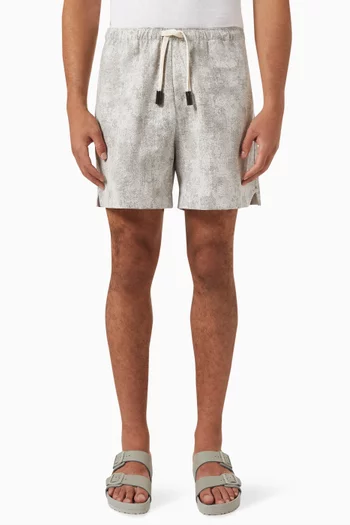 Las Garzas Shorts in Jacquard