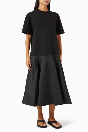 Elegi T-shirt Dress in Cotton
