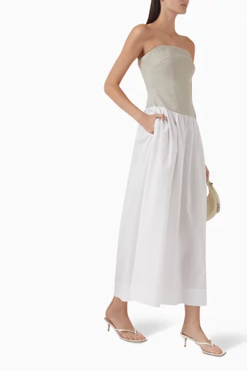 Caro Maxi Dress in Cotton
