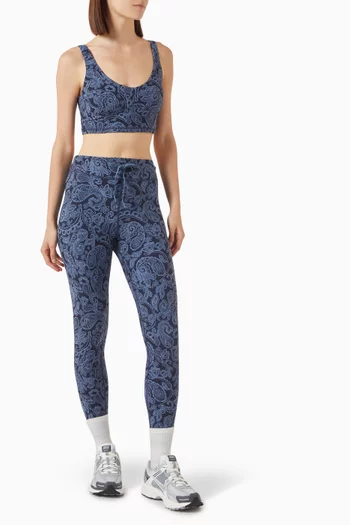 Nouveaux Candice Crop Top in Recycled Nylon