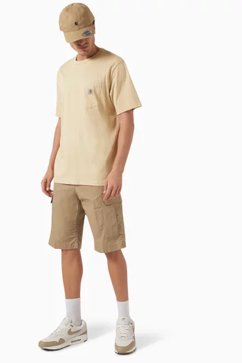 Regular Cargo Shorts in Cotton