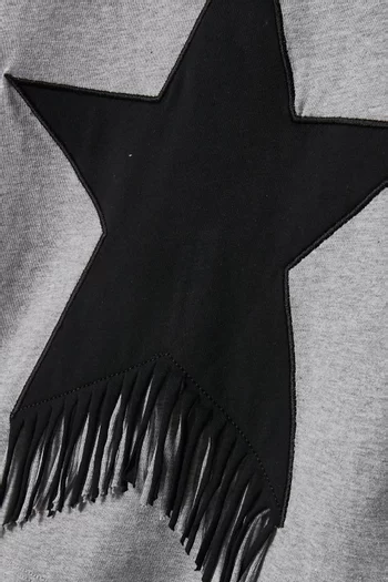 Star Fringe T-shirt in Organic Cotton