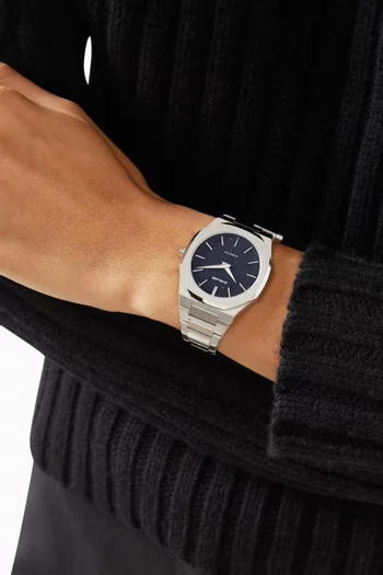 ساعة بسوار رفيع، 40 مم