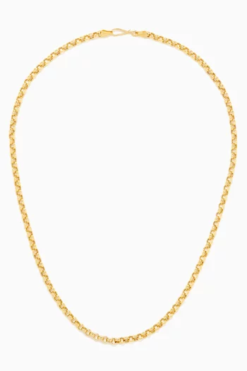 Classic Rolo Necklace in 14kt Yellow Gold