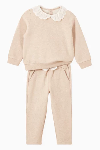 Bow Sweatpants in Organic Cotton
