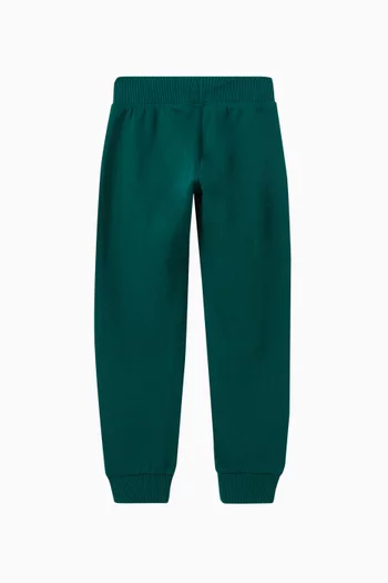 Colour-blocked Logo Sweatpants in Cotton-blend
