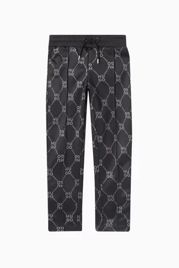All-over Logo Relaxed Sweatpants
