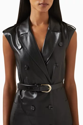 Carol Belt in Leather