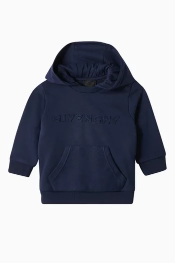 Pouch Pocket Hoodie in Cotton-blend