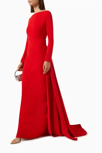 Shayla Belted Gown