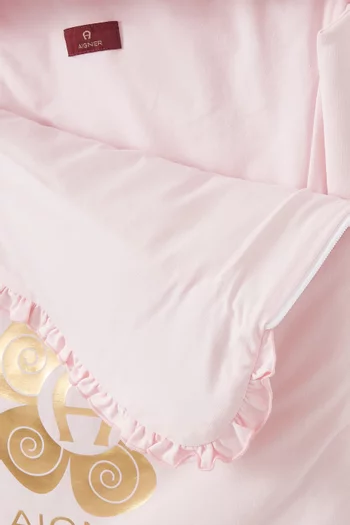 Foil Logo Sleeping Nest in Cotton