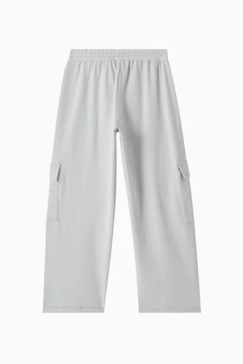 Cargo Sweatpants in Cotton Jersey