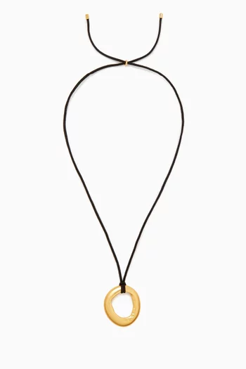 Mini Cord Pendant Necklace