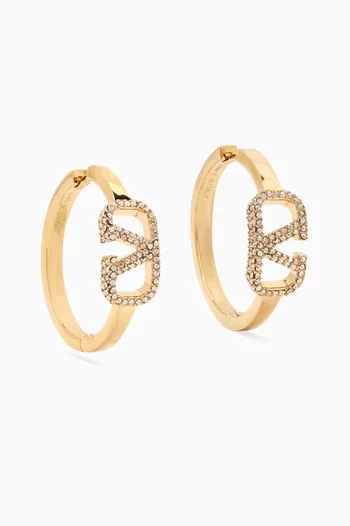 Valentino Garavani VLogo Signature Hoop Earrings