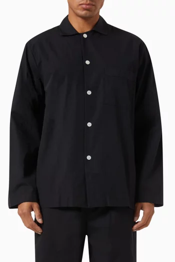 Pyjama Shirt in Organic-cotton