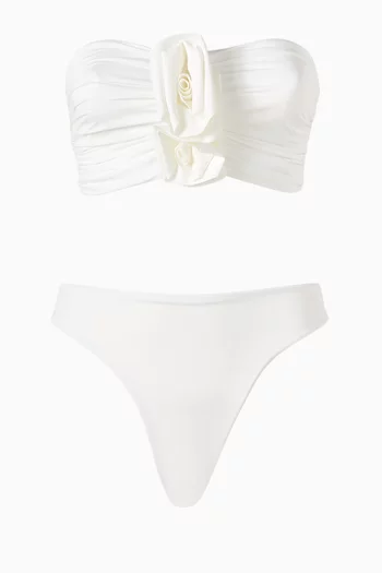 Melao Bandeau Bikini Set