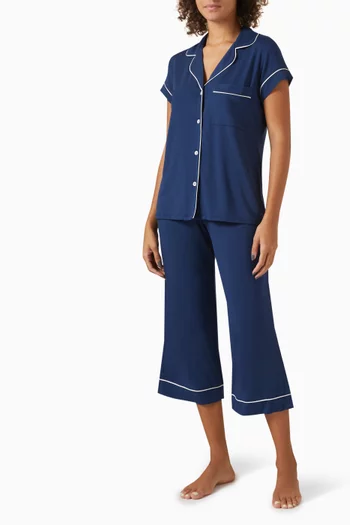Gisele Shirt & Pants Pyjama Set in Modal-jersey