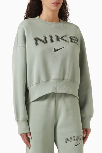 Oversized Phoenix Sweatshirt in Fleece